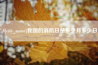 株洲我国的消防日是多少月多少日