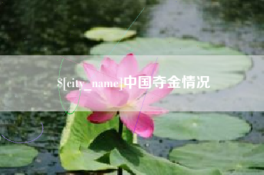 株洲中国夺金情况
