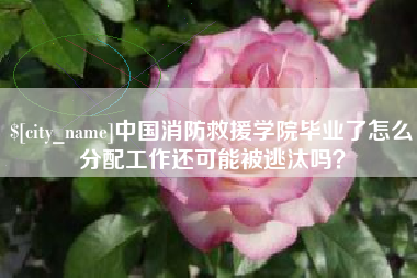 株洲中国消防救援学院毕业了怎么分配工作还可能被逃汰吗？