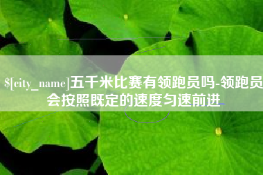 株洲五千米比赛有领跑员吗-领跑员会按照既定的速度匀速前进