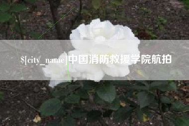 株洲中国消防救援学院航拍