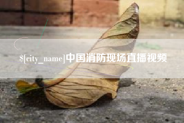 株洲中国消防现场直播视频