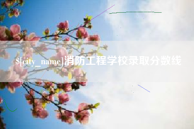 株洲消防工程学校录取分数线