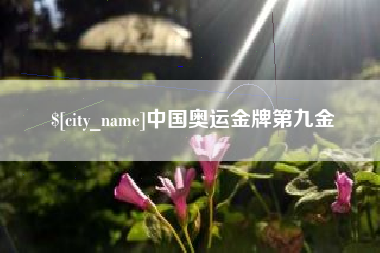 株洲中国奥运金牌第九金