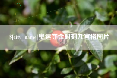 株洲奥运夺金时刻九宫格图片
